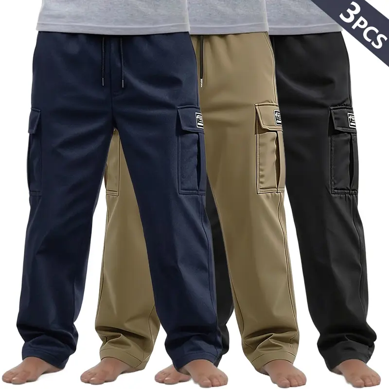 Dark blue + khaki + black