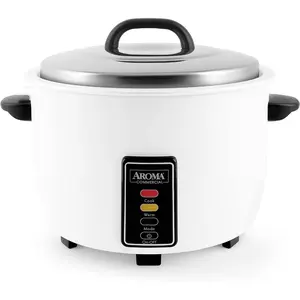 Housewares 60cup cooked 30cup uncooked commercial rice cooker arc1033ewhite