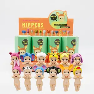 Sonny Angel Hippers Animal Series Blind Box Mini Figure – Cute Kawaii Collectible Decorative Doll for Phone, Laptop & Desk