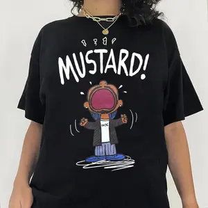 MUSTARD Meme Unisex Vintage Shirt, Gift For Woman and Man Unisex T-Shirt Casual Clothing