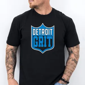 DETROIT GRIT Football T-Shirt