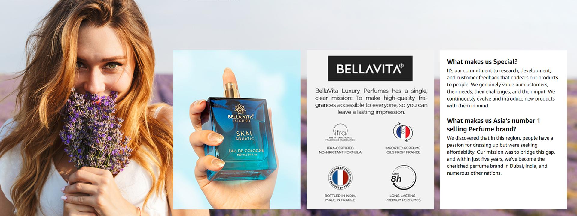 Bella Vita Luxury's CEO Man x 2 |  Eau De Parfum | Lemon, Lavender, Tonka & Agarwood | Long Lasting Perfume for Men | 15% Perfume Oil Concentration | Vegan Perfume | 3.3 Fl.oz