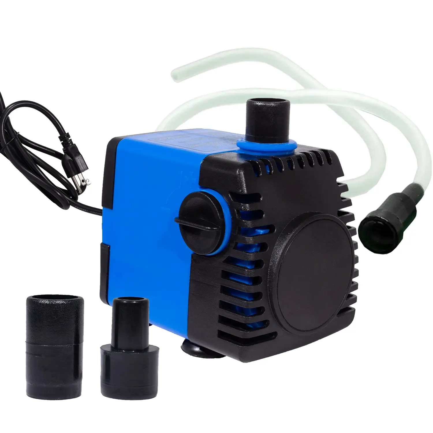 Aqua Dream 160 GPH Compact Submersible Water Pump - Pond-Safe, Adjustable Flow, 15' SJTW 3-Prong Plug, Silent Operation, Steel Shaft, Easy Clean Outdoor Fish Pet Supply