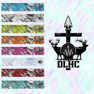 SHATTERED Ultra Lightweight 5" Arrow Wrap 6 Grains or Less 14 Wraps per Pack for Performance Durability and Strong Adhesion