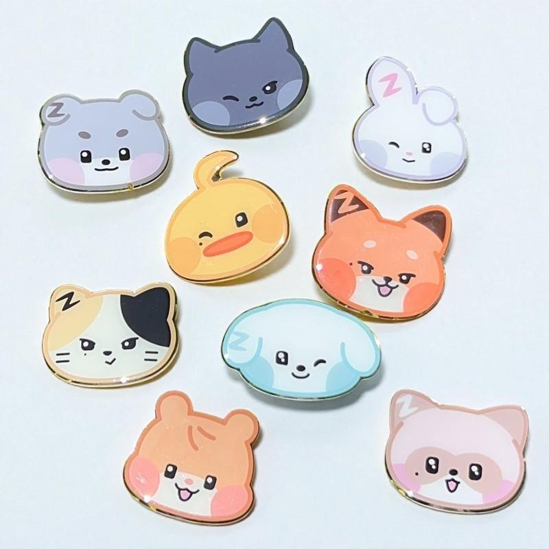 KPOP SKzoo0 Phone Grip Holder Stand Mount Magnetic Cute Magsafe Popsocket Series for iPhone MagSafe Cases & Kindle Grips Secure Stylish Expanding Phone Grip