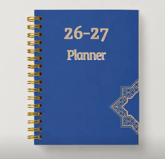 Islamic Academic Planner August 2026- July 2027