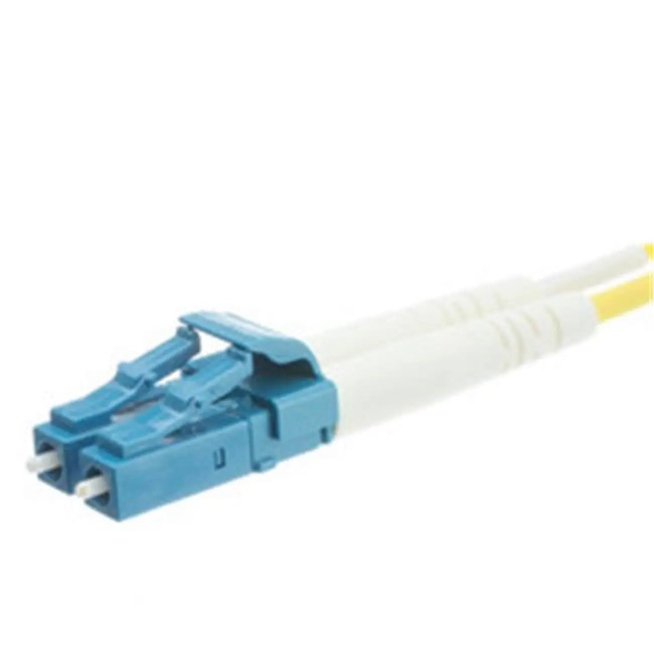 Cable Wholesale LCLC-31001 3.3 ft. LC & LC Multimode Duplex Fiber Optic Cable 10 GB - 1 m & 0.4 in. Aqua