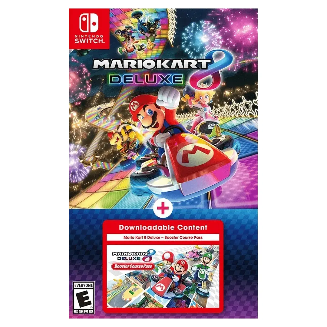 Mario Kart 8 Deluxe + Booster Course Pass - Nintendo Switch (Region Free)