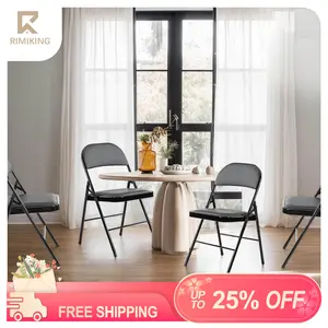 RIMIKING Leather Folding Chair,Ergonomic Design,Durable and Sturdy,Compact and Space-Saving,Stylish and Versatile,Dimensions,C-ZDY01