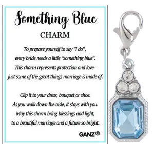 Something Blue Charm - A Beautiful Token of Love and Commitment