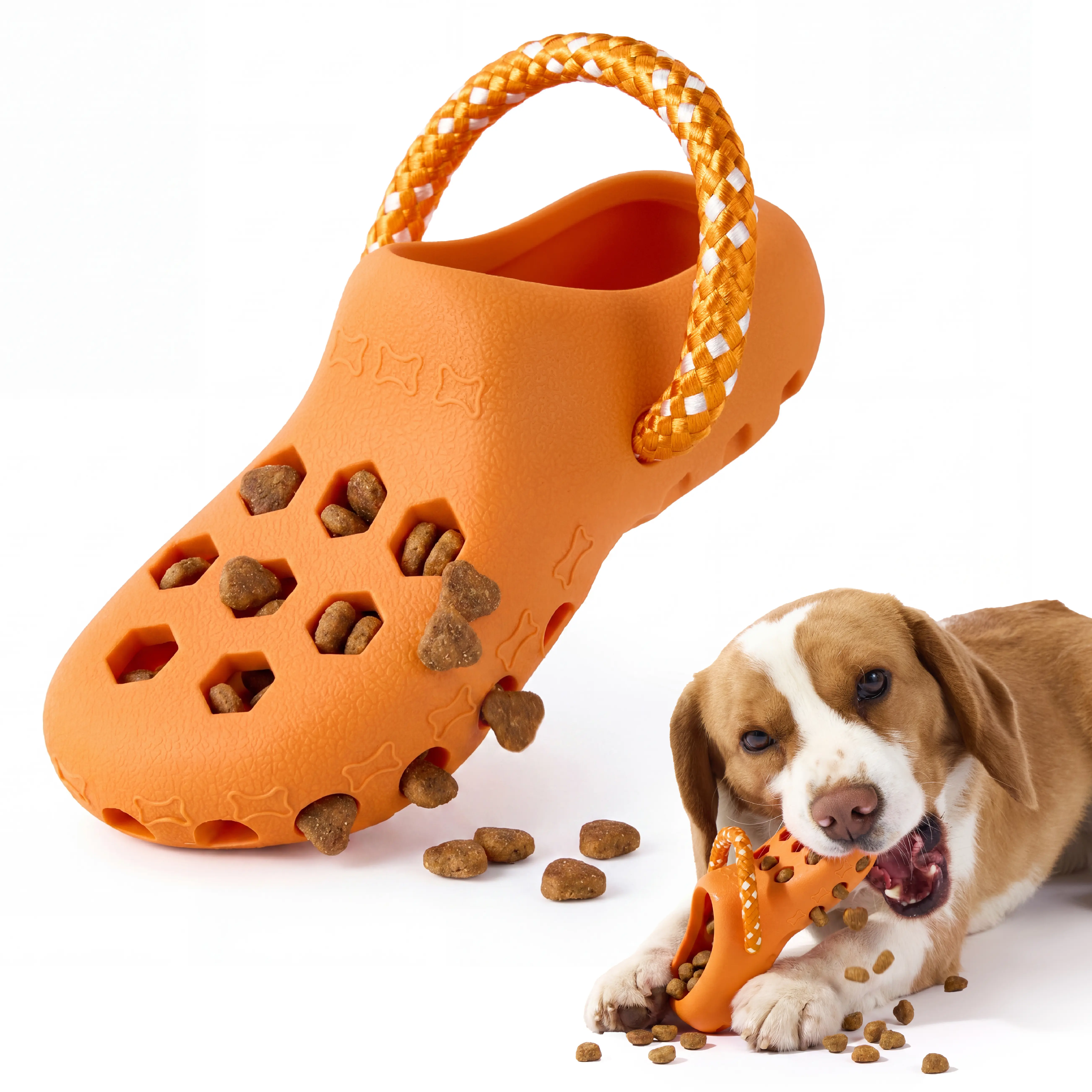 Interactive Dog Toy - Treat Dispensing & Chew Fun for Puppies Interactive Dog Toy - Treat Dispensing & Chew Fun for Puppies