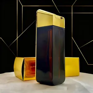 Men's Fashion Fragrance, Woody Notes with Fresh Citrus, Rose, and Amber, 3.4oz Luxe Bottle, Long-Lasting, Ideal for Daily and Formal Use