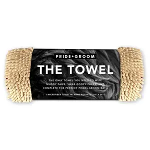 THE TOWEL - Super Absorbent Microfiber Towel for Dogs and Cats, Resistant to Odor and Bacteria -  The Perfect Luxe Bathroom Supplies Gift