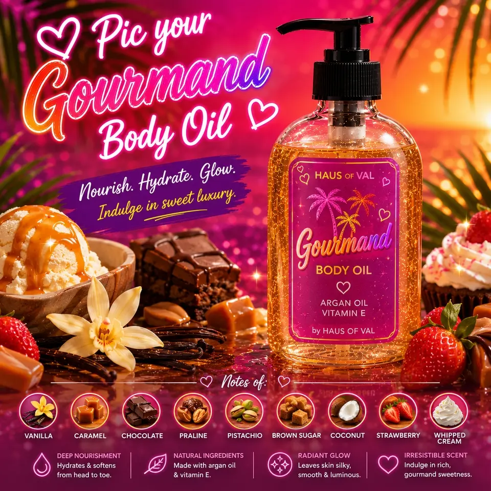 Gourmand 4 Oz Body Oil