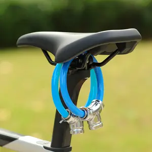 Heavy Duty Portable Bike Lock Compact Anti-Theft Ring for E-Bikes