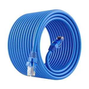 GEARit Cat6 Ethernet Patch Cable - High Speed CCA Network Cord - UTP, Blue