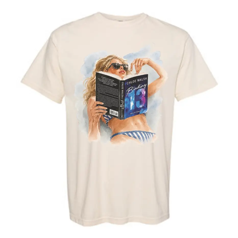 Comfort Color Binding 13 Book Shirt, Tommen College Shirt, Romance Book Shirt, Bookish Gift, Booktok Apparel
