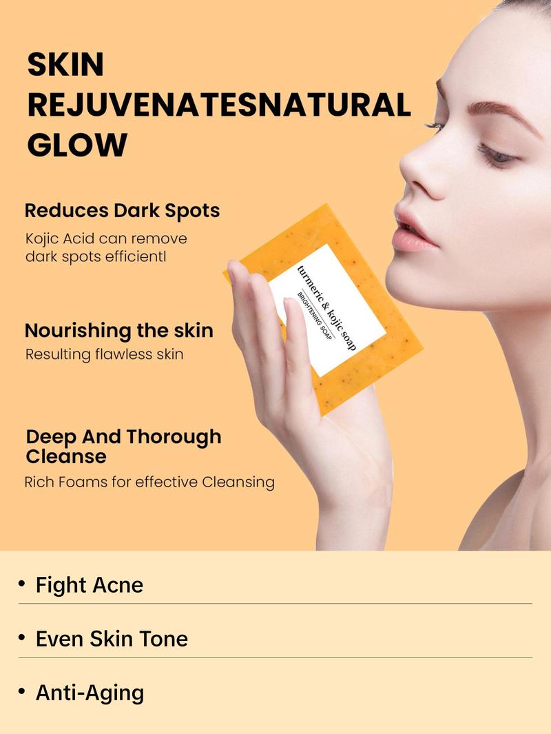 Turmeric Soap Lemon Soap Kojic Acid Soap Ginger Handmade Cold Process