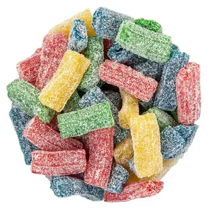 Sour Assorted Bites Candy | 16 oz (1 LB) Bag | Chewy Licorice Style | Bulk Candy