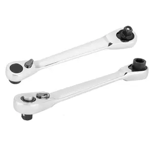 1/4" Mini Ratchet Socket Wrench Screwdriver Hex Torque Wrench (130mm)