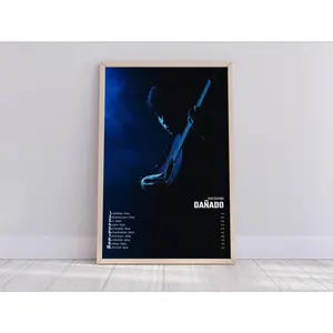 [UNFRAMED POSTER] Ivan Cornejo - Dañado Album Cover Poster Music Poster