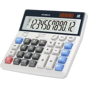 Desktop Calculator  Display 12 Digits Big Buttons Solar Accounting Calculator for Office (OS-200ML)