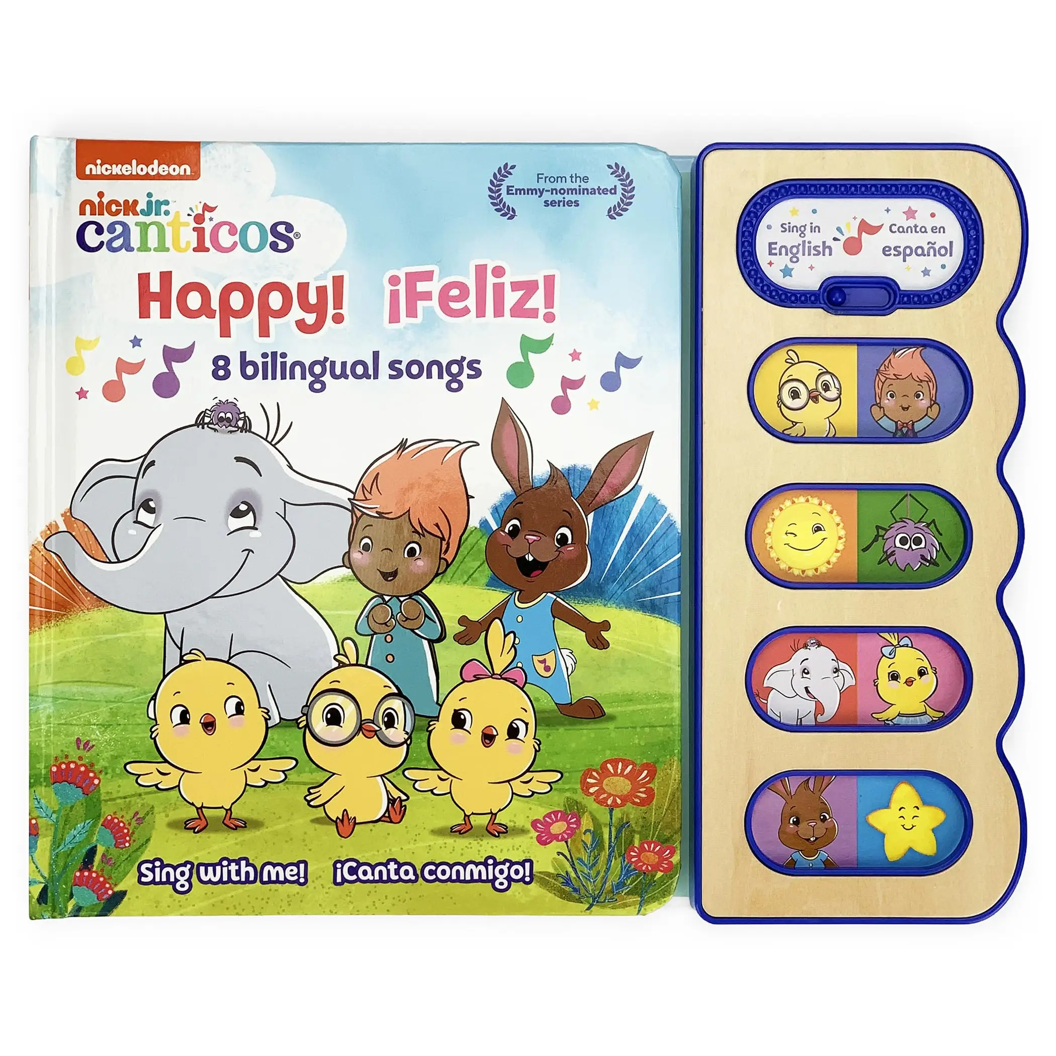 Canticos ¡Feliz! / Happy! (Bilingual): 8 Bilingual Songs -- Cottage Door Press - Board Book
