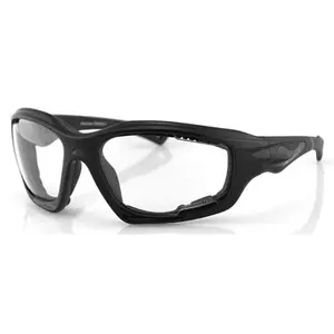 Bobster Desperado Glasses with Black Frame and Clear Lenses