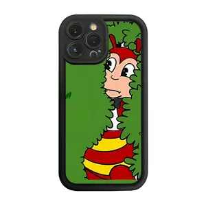 Phone Case: 1 JOLLIBEE BUSH MEME PARODY PINOY SHOWER CURTAIN Phone Case Buffer Anti-collision Phone Cases Suitable for Various Models of iPhone 17 16 15 14 13 Pro Max Cover