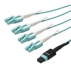 Startech MPO8LCPL2M Fan Out Eight Fibers from A 40Gbps MPO Connection to Four 10Gbps LC