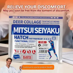 DRMITSUI Seiyaku FARINFRARED BonePainPatch Thermal Patches 6 Patches Bag for Bone Pain Relief & Muscle Recovery Balm Therapeutic Healing Therapy Healthcare Wellness Treatment