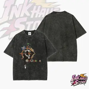 Josuke Higashikata  Jojolion JoJo's Bizarre Adventure Part 8: The Gospel of JoJo Short Sleeve Cotton Unisex Retro Wash Tee, Oversize Shirt, Vintage Outfit, Gift for fan CHA