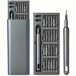 25-in-1 Mini Screwdriver Suitable for Electronics, Smartphones, Computers, Watches & Jewelry Repair - Precision Tiny Screw with Compact Metal Repair Kit, for DIY Tech Repairs & Small Device Maintenance (No to Sensitive Components)