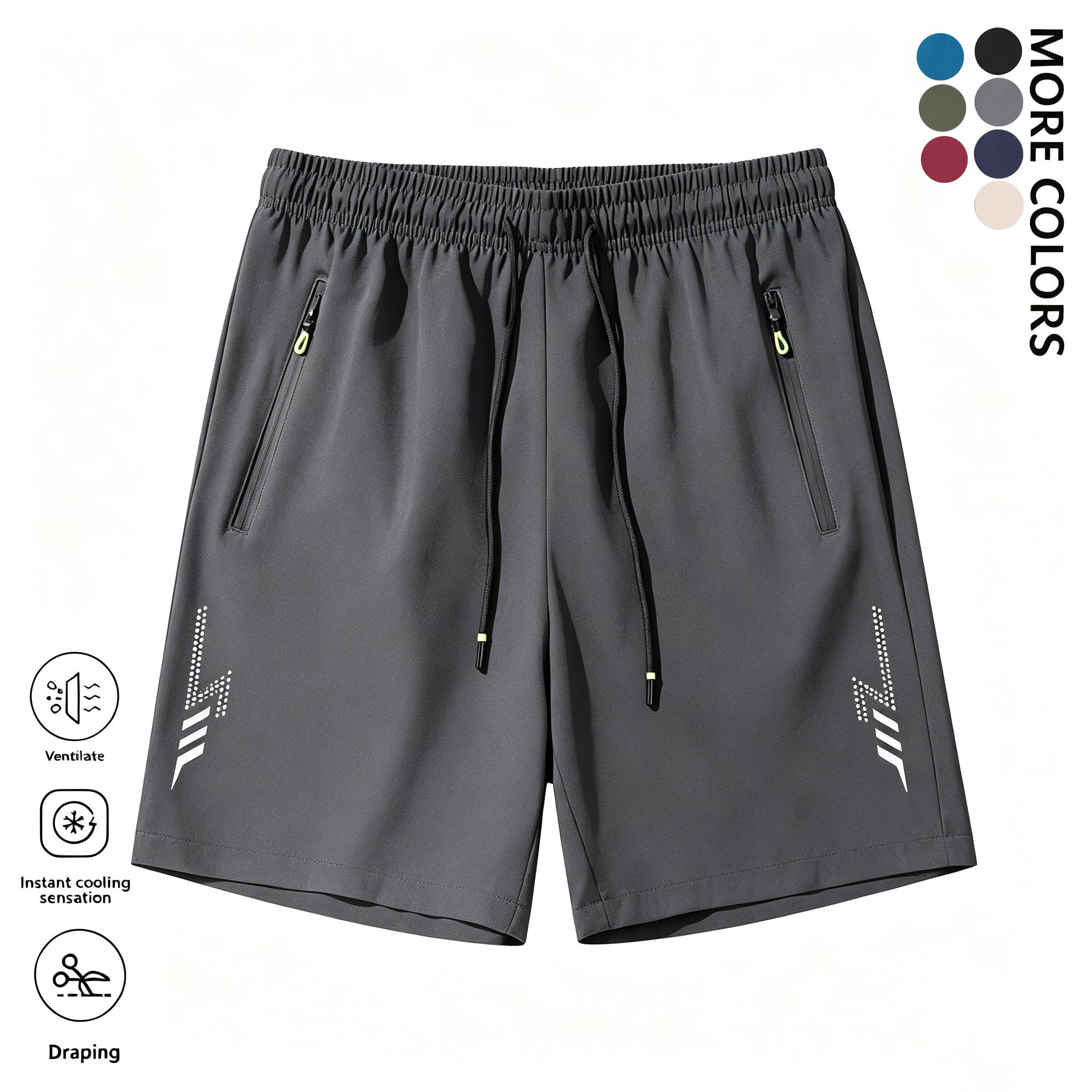 Men’s casual shorts suitable for outdoor running, workouts, and fitness wear. Loose, comfortable men’s shorts. Breathable men’s shorts—an essential piece for summer. Casual, trendy fashion shorts that can also be worn for friend gatherings and meals.