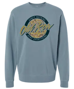 Old Row - 80s Camo Circle Crewneck