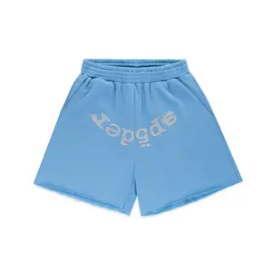 Sp5der OG Web V2 Sweatshort Dusty Blue (men) by StockX