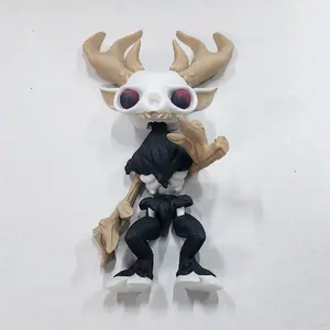 3D Printed Wendigo Figurine by Twisty Prints