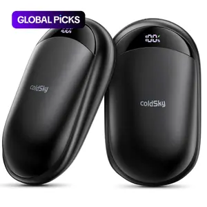 Coldsky Rechargeable Digital Display Hand Warmer, Long Battery Life, Ideal for Men Women Golf Camping Hunting Hiking