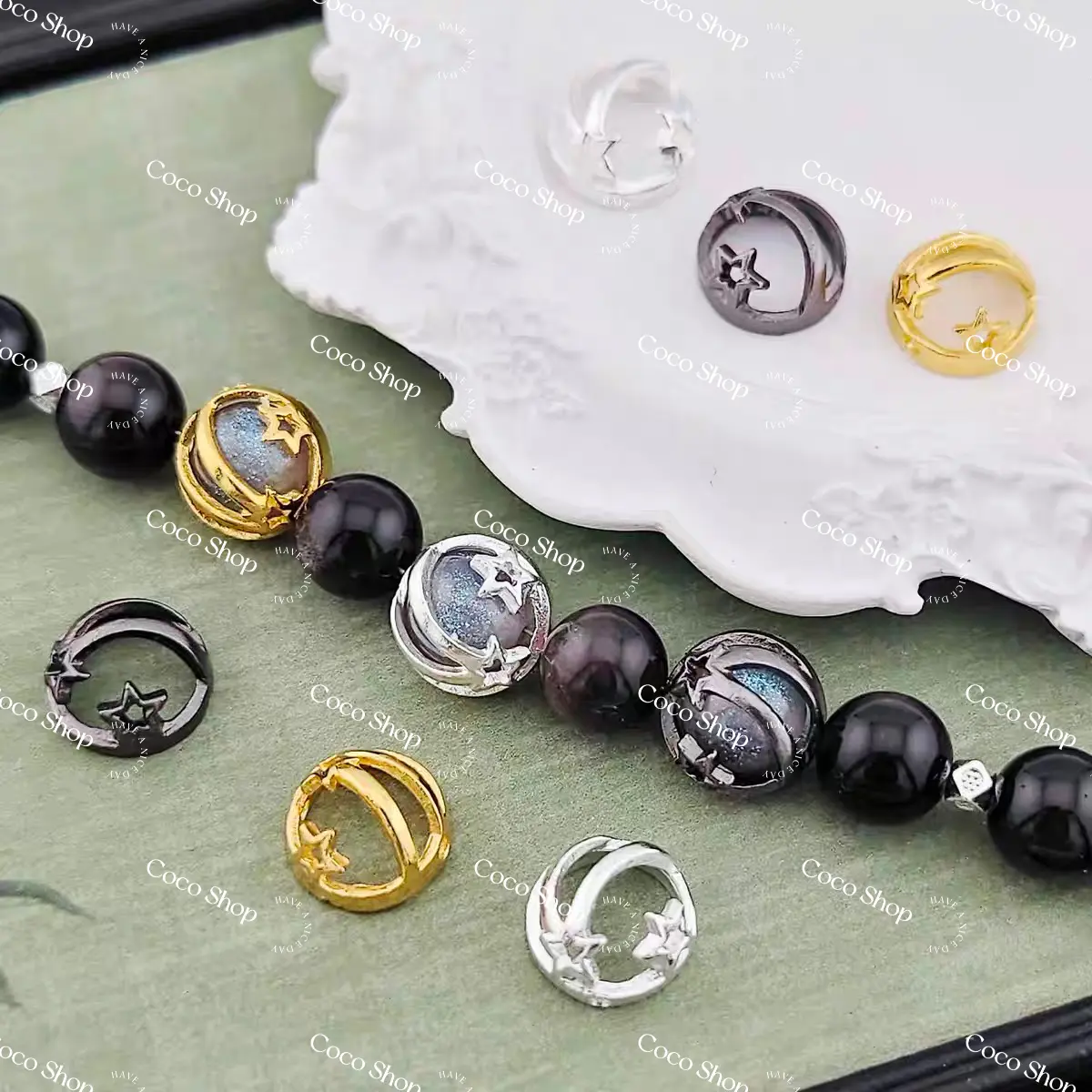 #CocoShop Shovel Accessories (Shovel in Live) Charms Spacers Frames Flower Caps #CocoShop Shovel Accessories (Shovel in Live) Charms Spacers Frames Flower Caps