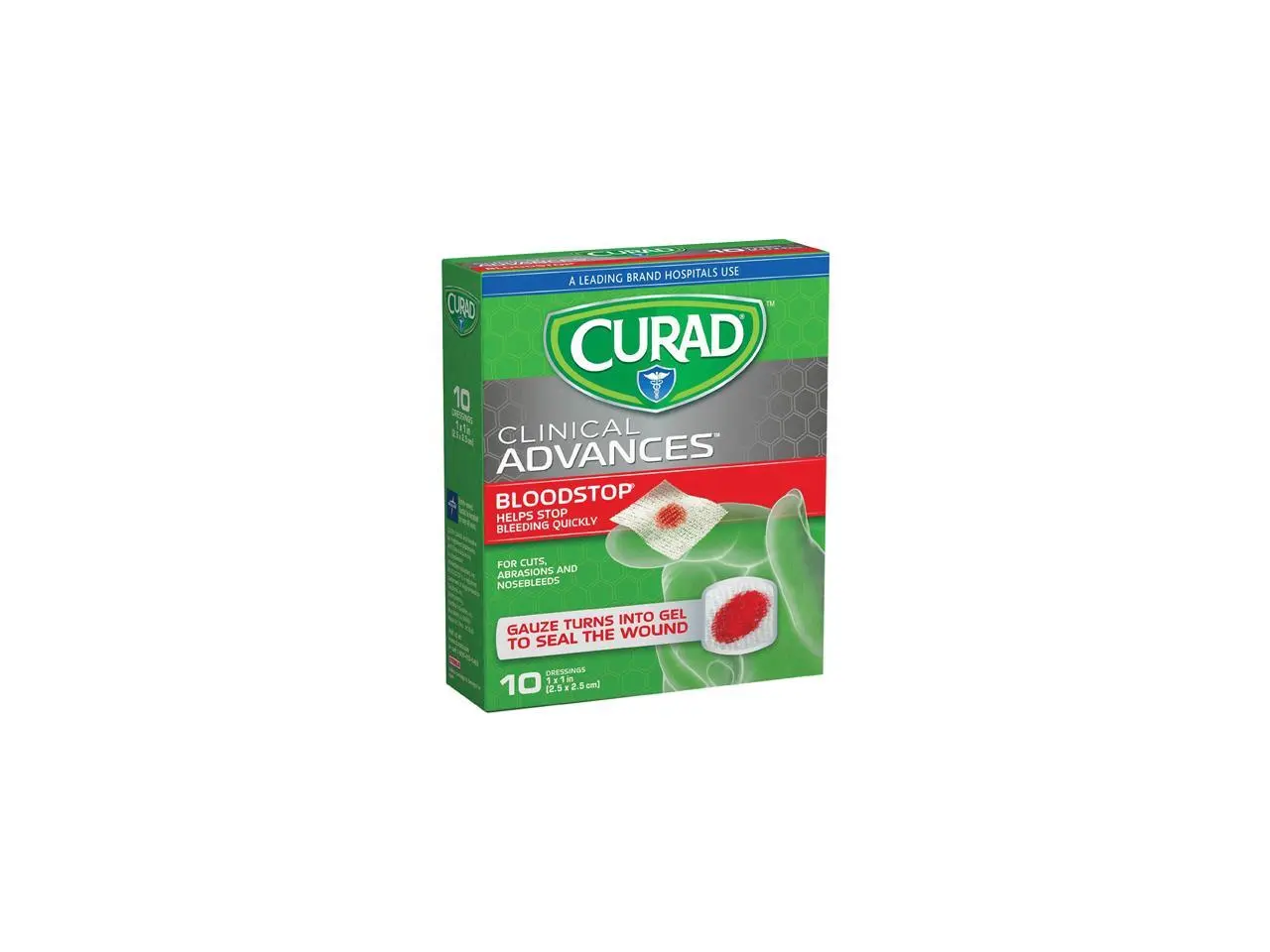 CURAD Blood Stop Gauze Packets