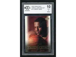2003 Upper Deck #13 LeBron James LeBron James Box Set Rookie  BCCG 10