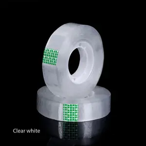 8 Roll Value Pack Transparent Adhesive Tape Replacement Core, 18mm Wide X 27m Long, Small Office & School Supplies, Home Storage, Gift Wrapping