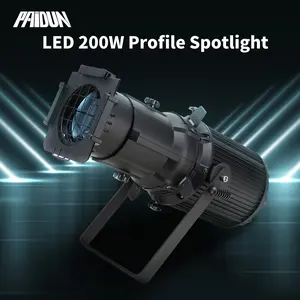 PAIDUN 200W LED LEKO Profile Spotlight Warm Cool White Adjustable Follow Focus Spot Light