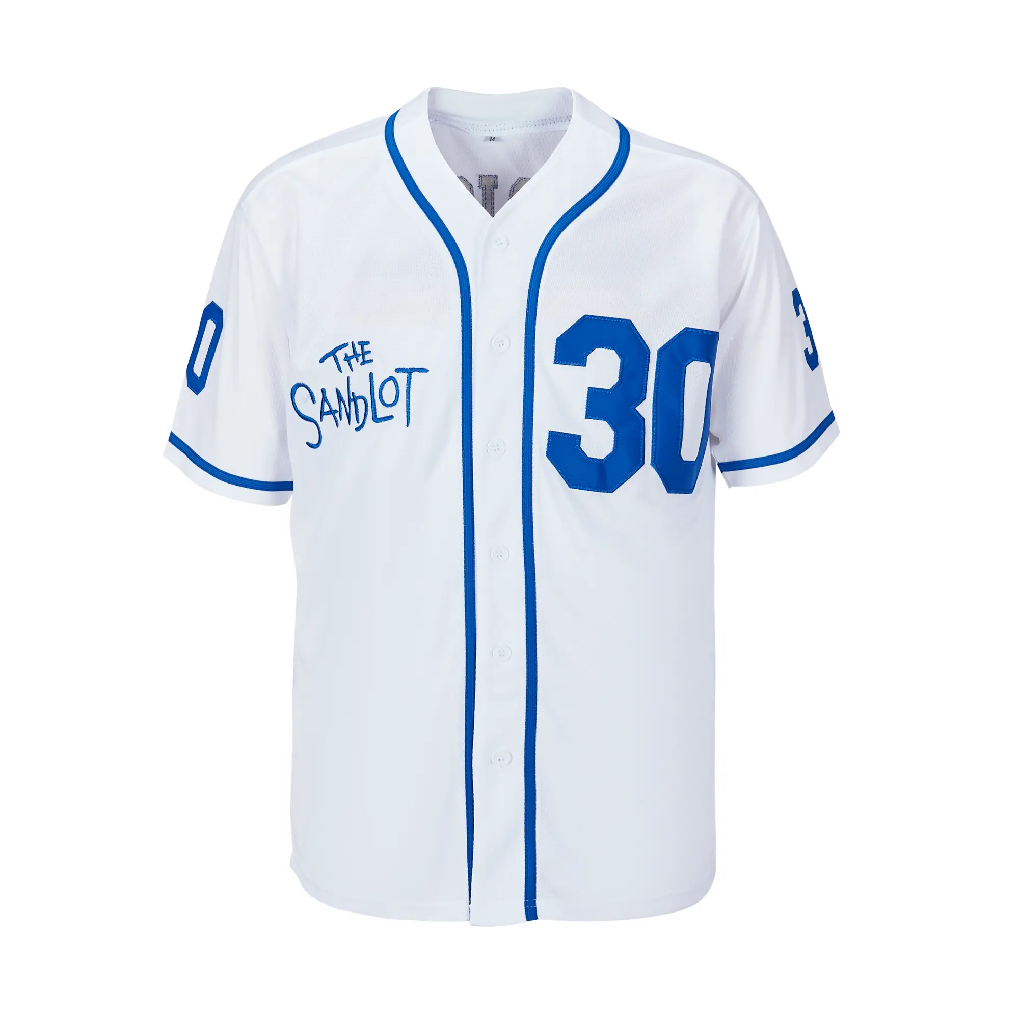 The Sandlot Benny Jersey Men's #30Benny The Jet  Movie Baseball Jersey Stitched S-2XL classic rodriguez