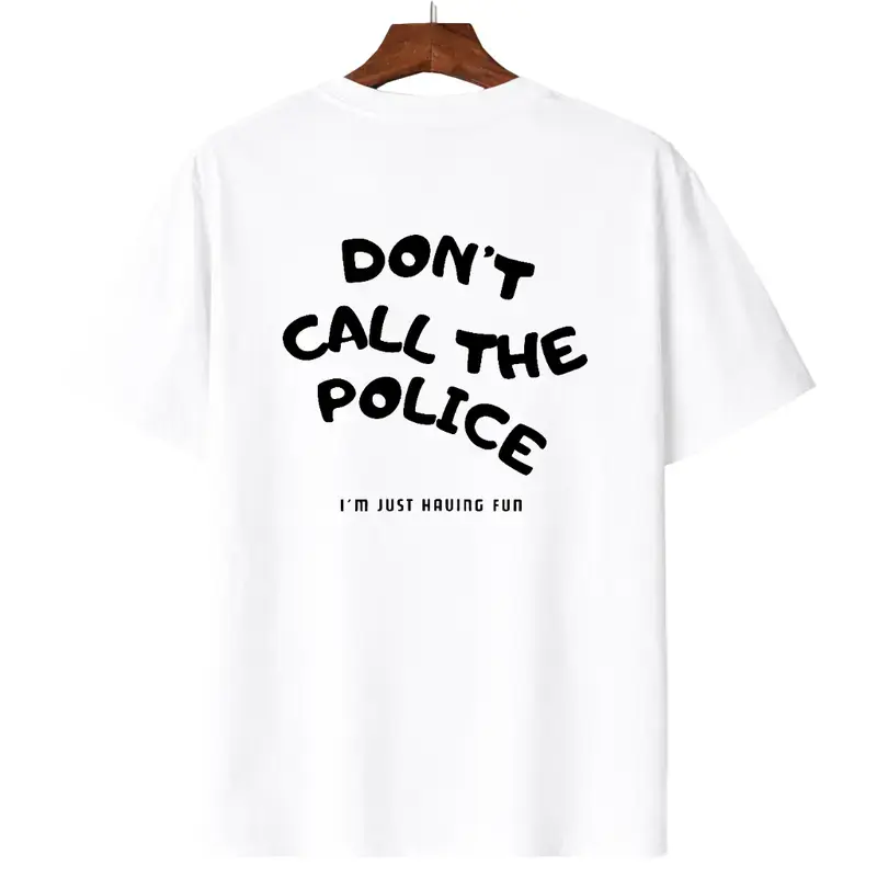 Autumn and winter Dont Call The Police Hoodie Motorcycle Hoodie - Casual Hoodie for Men and Women - Soft Cotton Comfortable Warm Everyday Wear sweatshirt