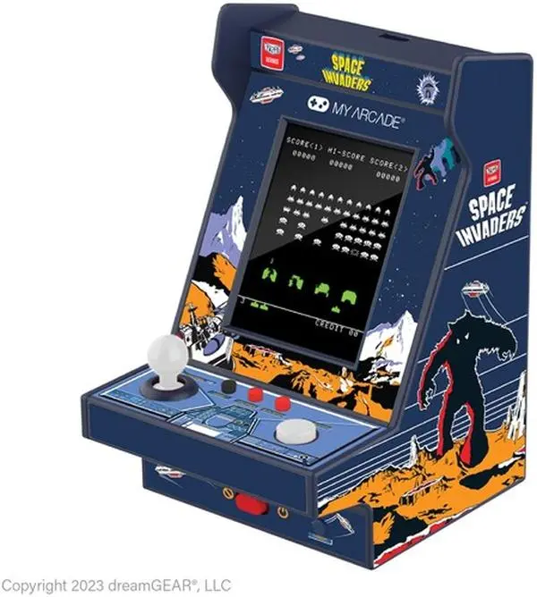 Space Invader Nano Player Pro Portable Retro Arcade [PORTABLE MICROE ARCADE PLAYER]