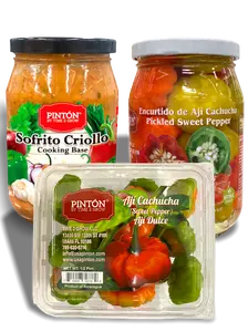 Combo Especial. Sofrito, Aji y Encurtido
