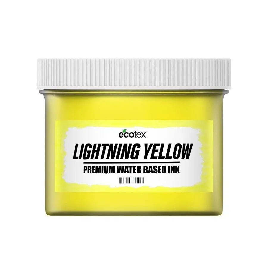 Ecotex® Water Based Fluorescent Screen Printing Ink Lightning Yellow