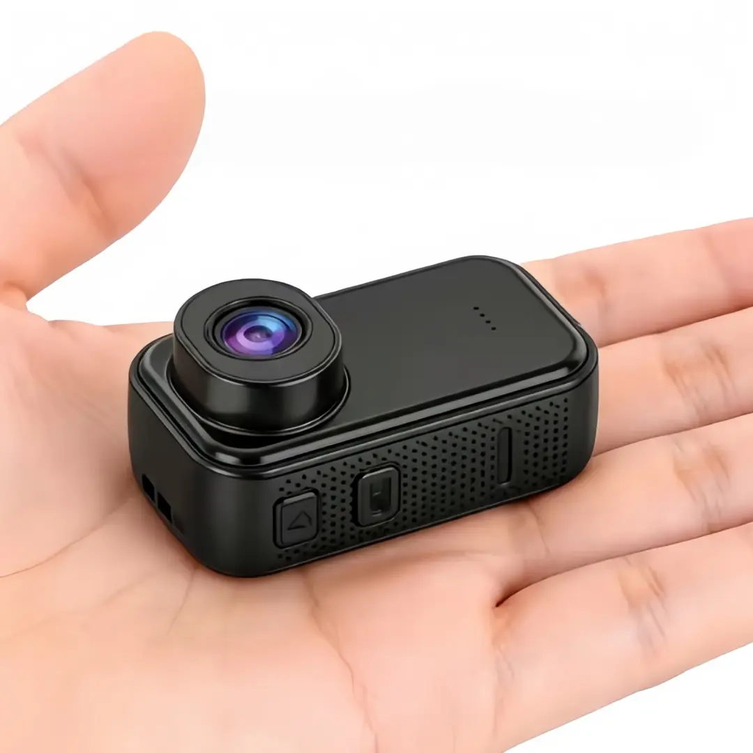 Thumb Camera | Vlogging Camera 1080P HD - Body Worn Cameras, 3-Hour Battery, 130° Wide Angle, Dual Cam Action Camera | Professional Sports Outdoor Vlog Equipment, Install Anywhere for Travel