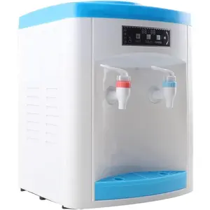 Top Loading Dispenser Countertop Dispenser for 3 to 5 Gallon, Hot Cold Dispenser for Home Offices Dorm